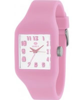 Buy Marea Nineteen Light Pink Silicone Strap Watch online