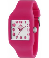 Buy Marea Nineteen Pink Silicone Strap Watch online