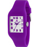 Buy Marea Nineteen Purple Silicone Strap Watch online