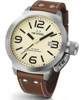 Buy TW Steel Canteen Brown Watch online