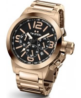 Buy TW Steel Canteen Chronograph Rose Gold Bracelet Watch online