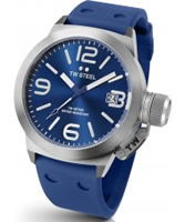 Buy TW Steel Canteen Fashion Blue Silicon Strap Watch online