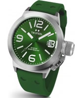 Buy TW Steel Canteen Fashion Green Silicon Strap Watch online