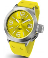 Buy TW Steel Canteen Fashion Yellow Silicon Strap Watch online