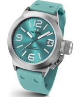 Buy TW Steel Canteen Fashion Turquoise Silicon Strap Watch online