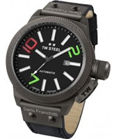 Buy TW Steel CEO Dario Franchitti Grey Leather Strap Watch online
