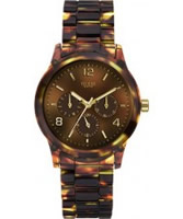 Buy Guess Ladies Mini Spectrum Tortoise Look Watch online