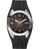 Buy Guess Mens FRAMED Brown Watch online