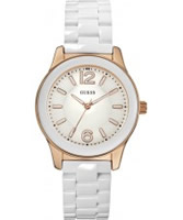 Buy Guess Ladies Sport BUBBLES White Watch online