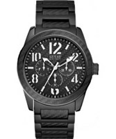 Buy Guess Mens PUNCHED Multi Function Watch online