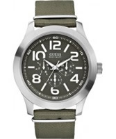 Buy Guess Mens RUGGED Green Watch online