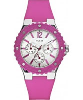 Buy Guess Ladies OVERDRIVE Pink Watch online