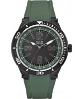 Buy Guess Mens MARATHON Black Green Watch online